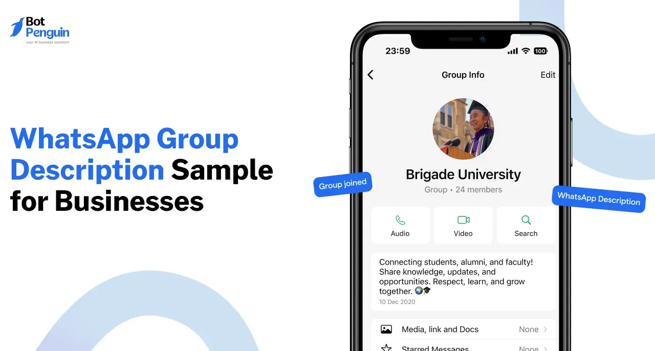 13 WhatsApp Group Description Sample for Businesses (2025)