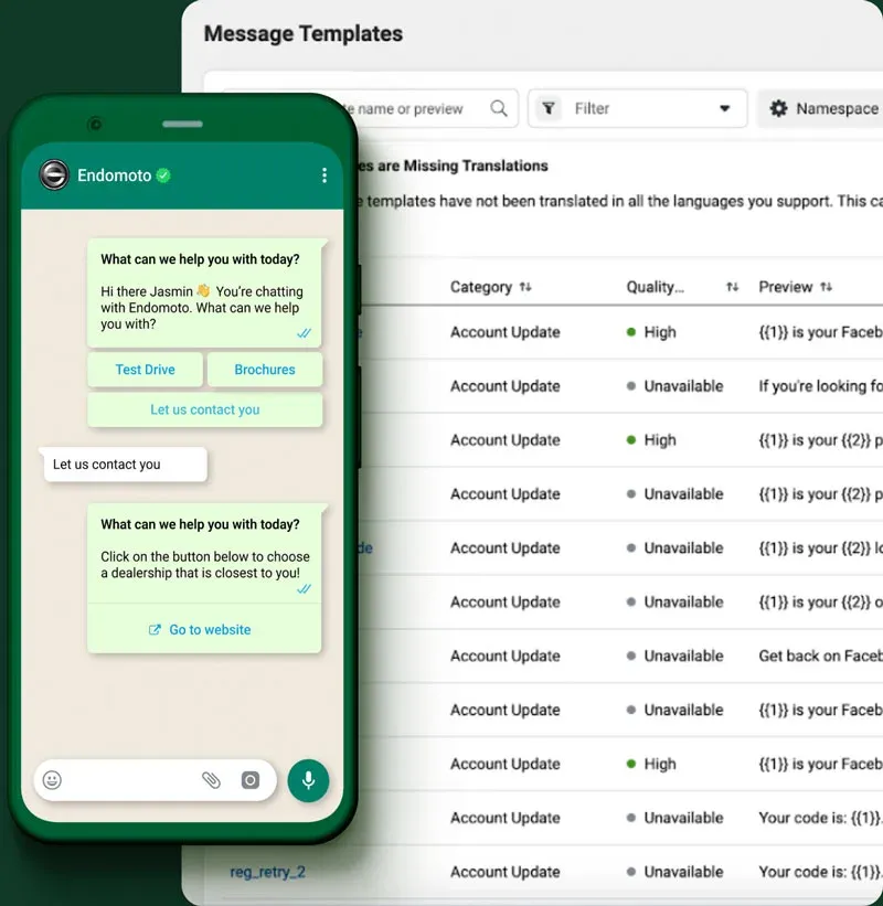 Know more about WhatsApp Business Chatbot