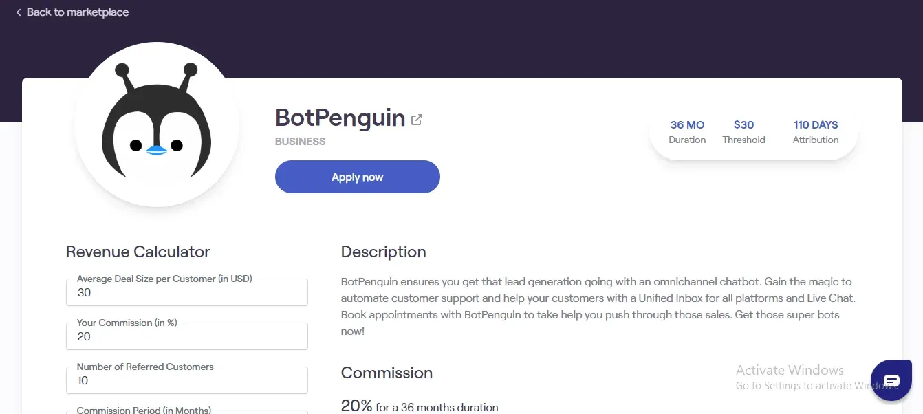 BotPenguin’s Affiliate Marketing Program