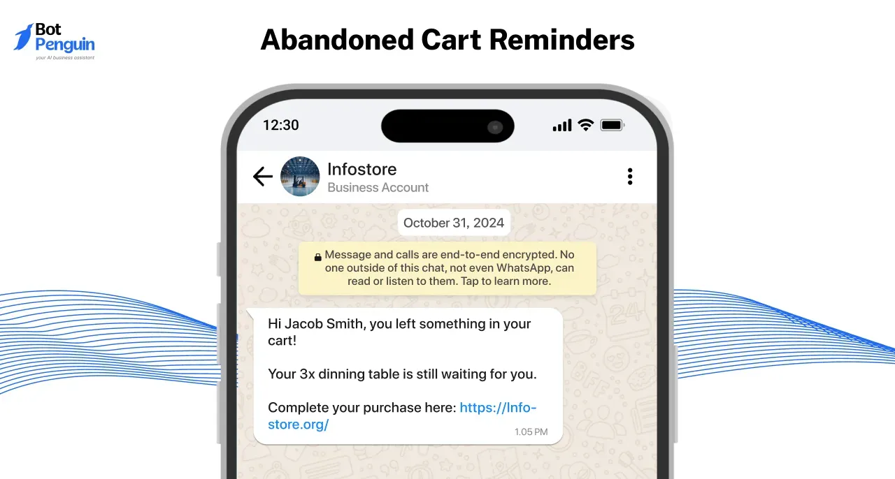 Abandoned Cart Reminders