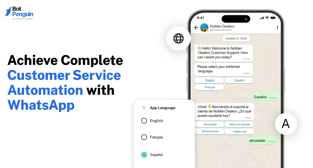 Achieve Complete Customer Service Automation with WhatsApp