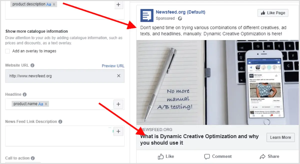 Ad Copy and Creative Optimization in Facebook Ads