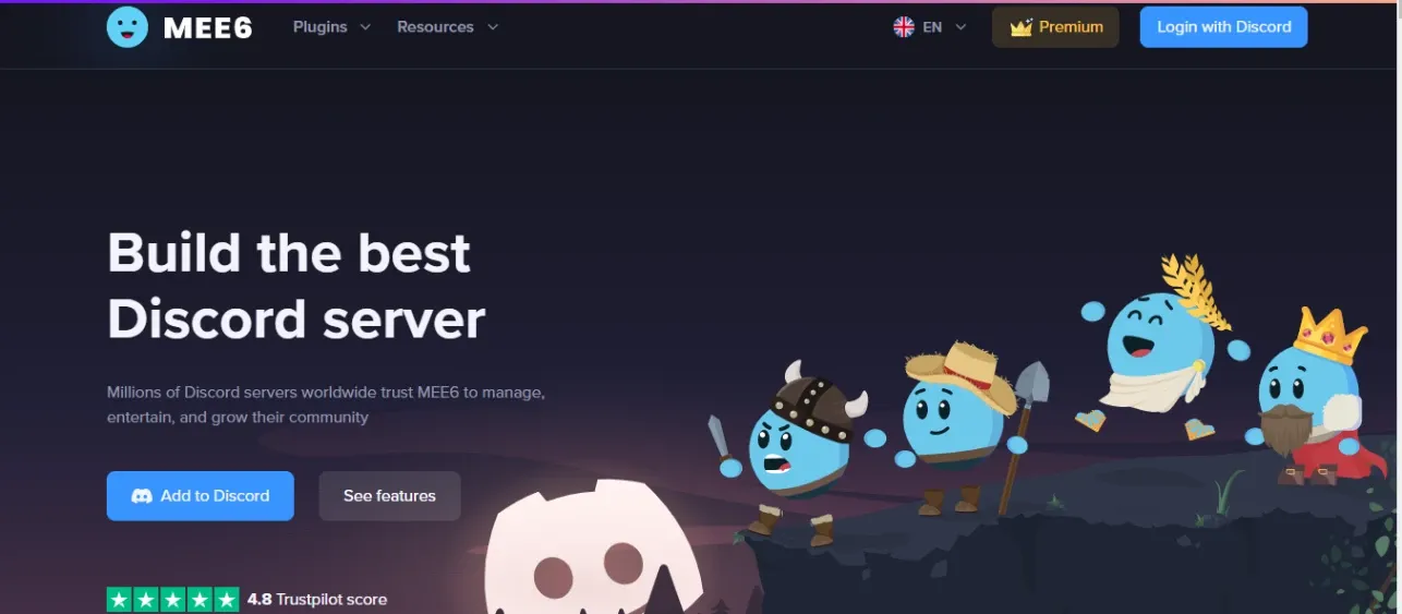 How to set up the Mee6 bot on discord? 