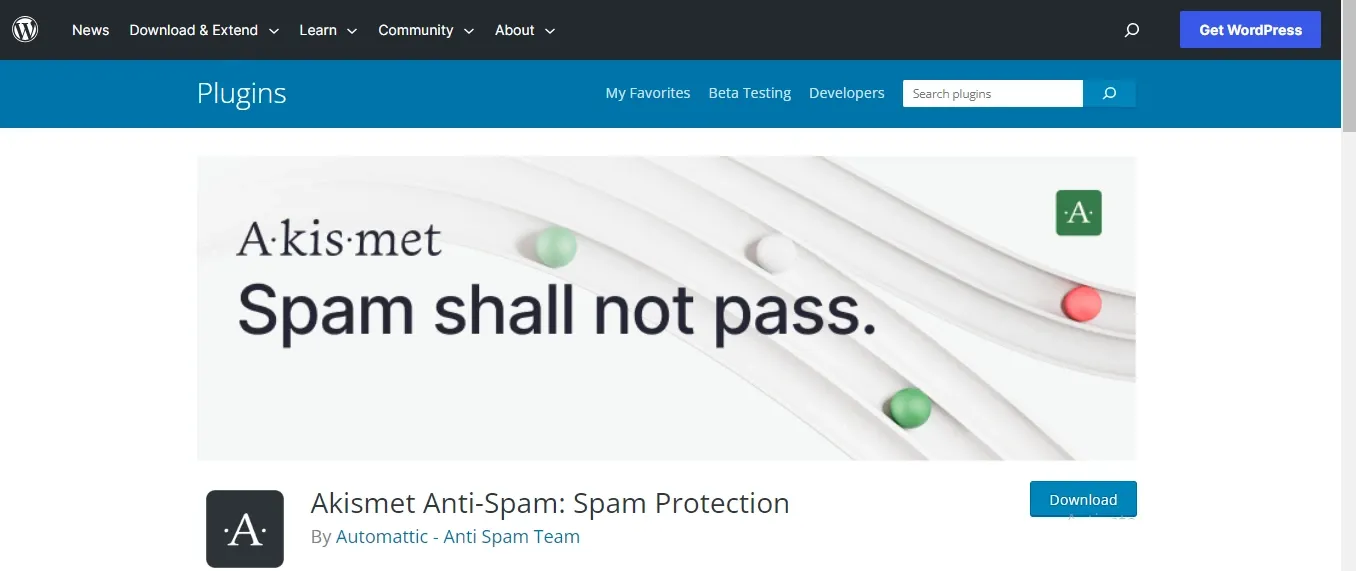 Akismet Anti-spam 