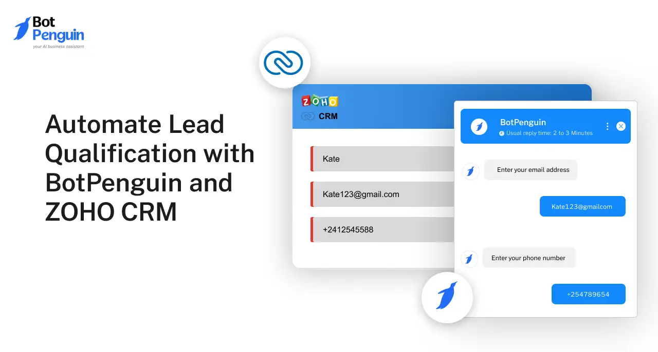 Automate Lead Qualification with BotPenguin and Zoho CRM