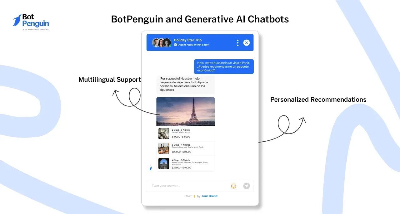 BotPenguin and Generative AI Chatbots