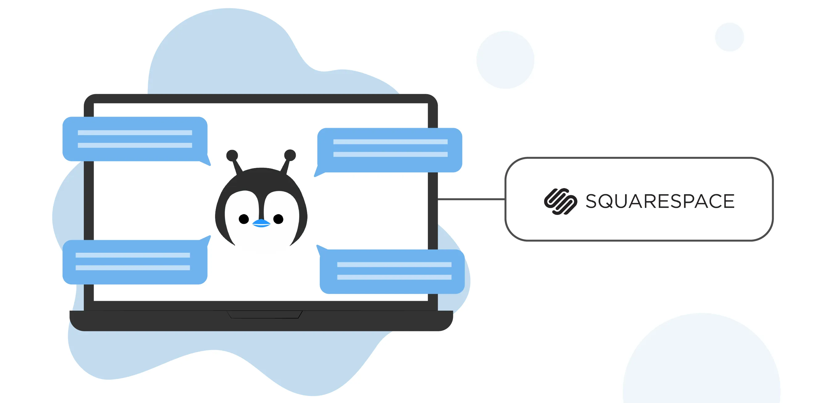 Building a Squarespace chatbot with BotPenguin.webp