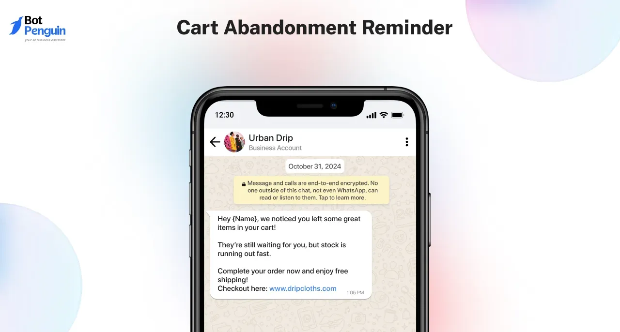  Cart Abandonment Reminder