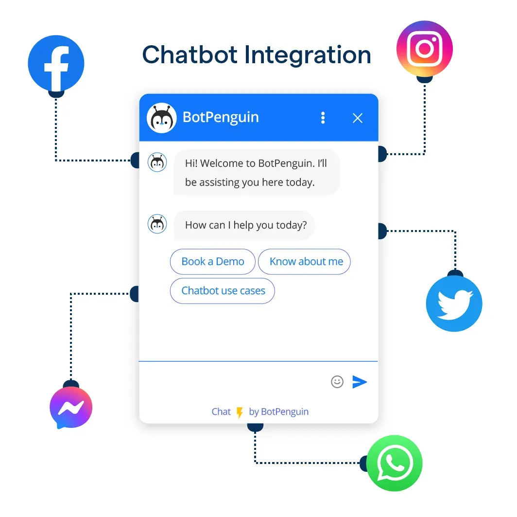 Chatbot for social media platforms