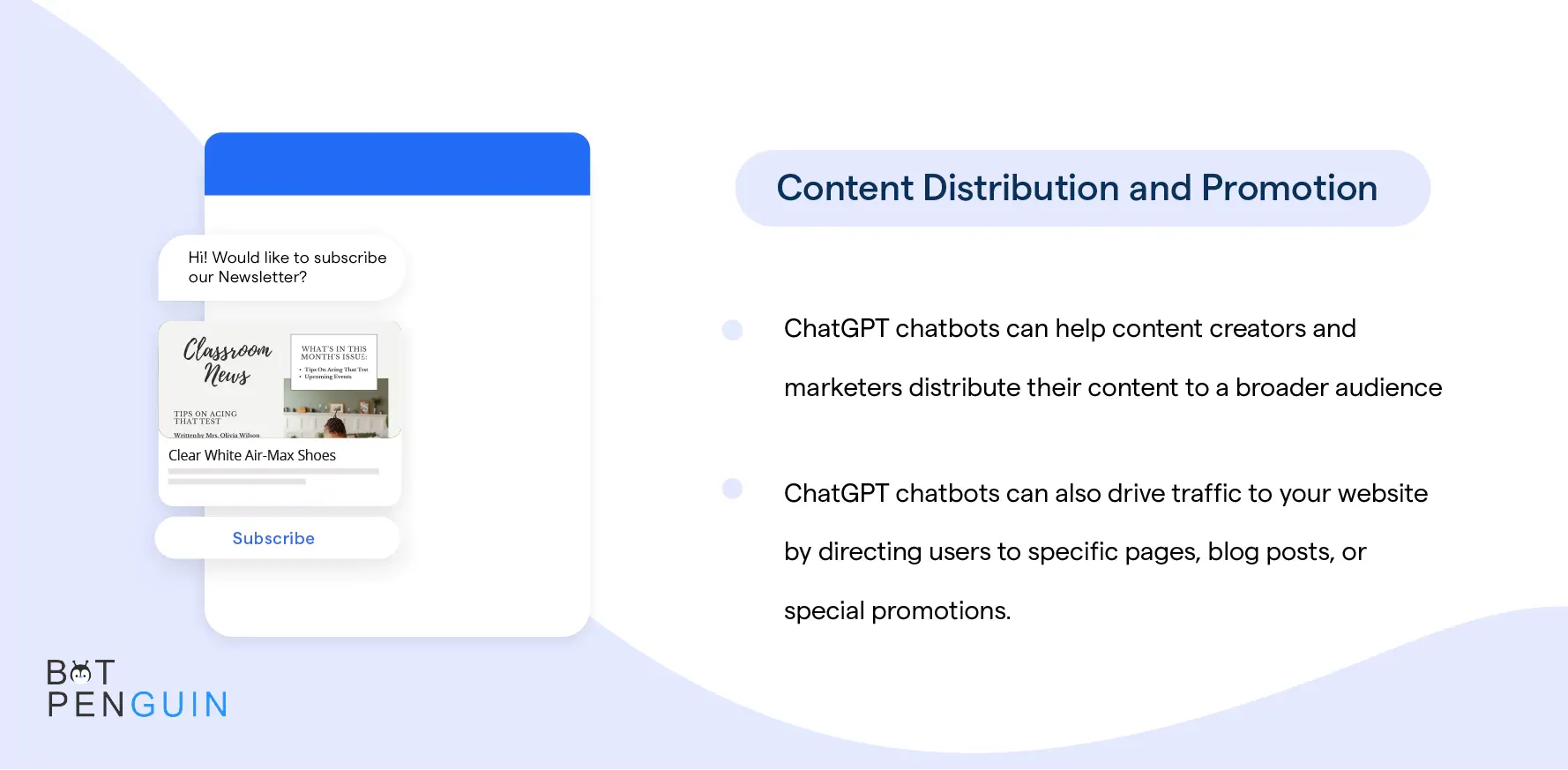 Content Distribution and Promotion.