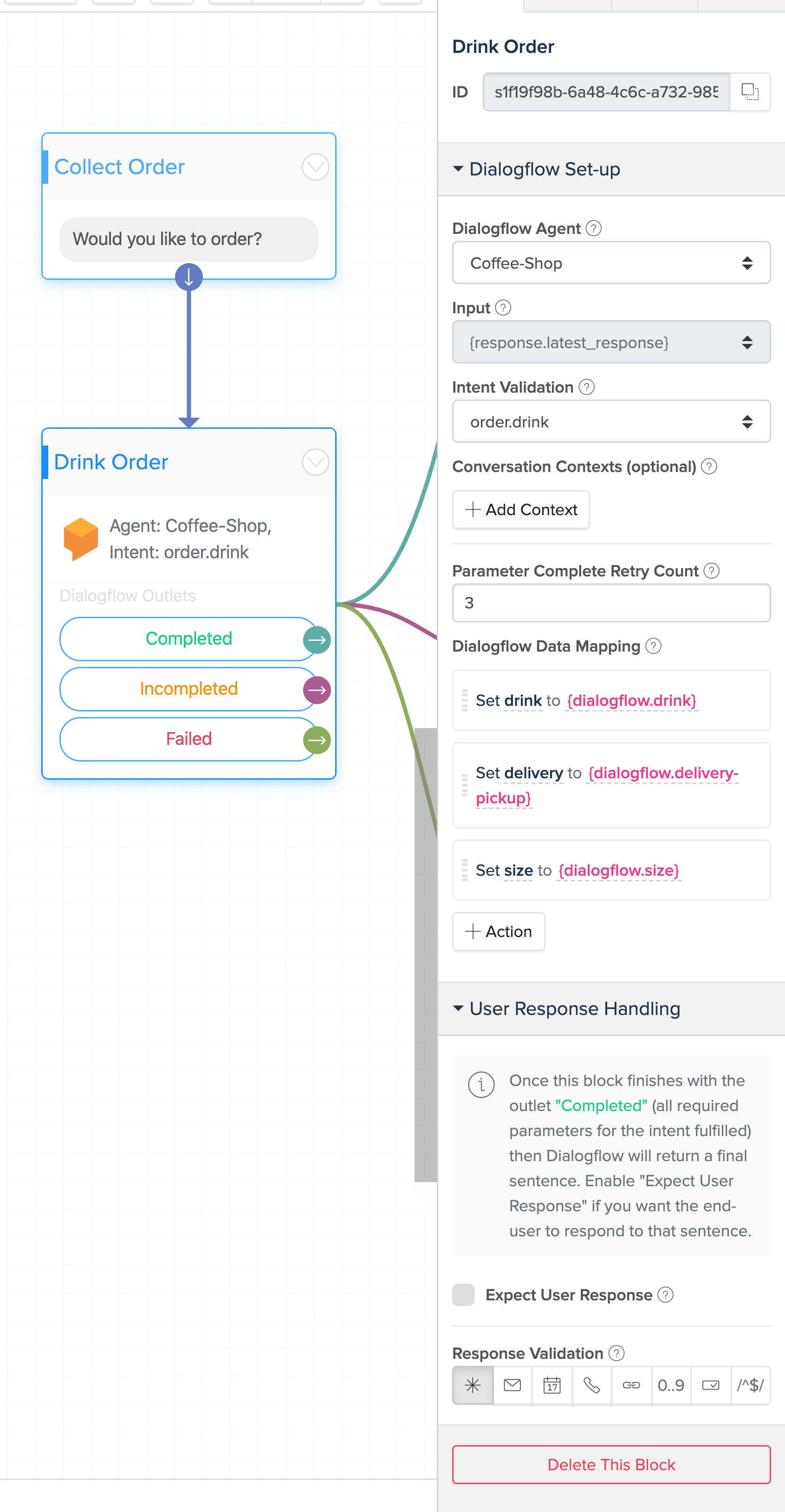 Designing Conversation Flows and Intents