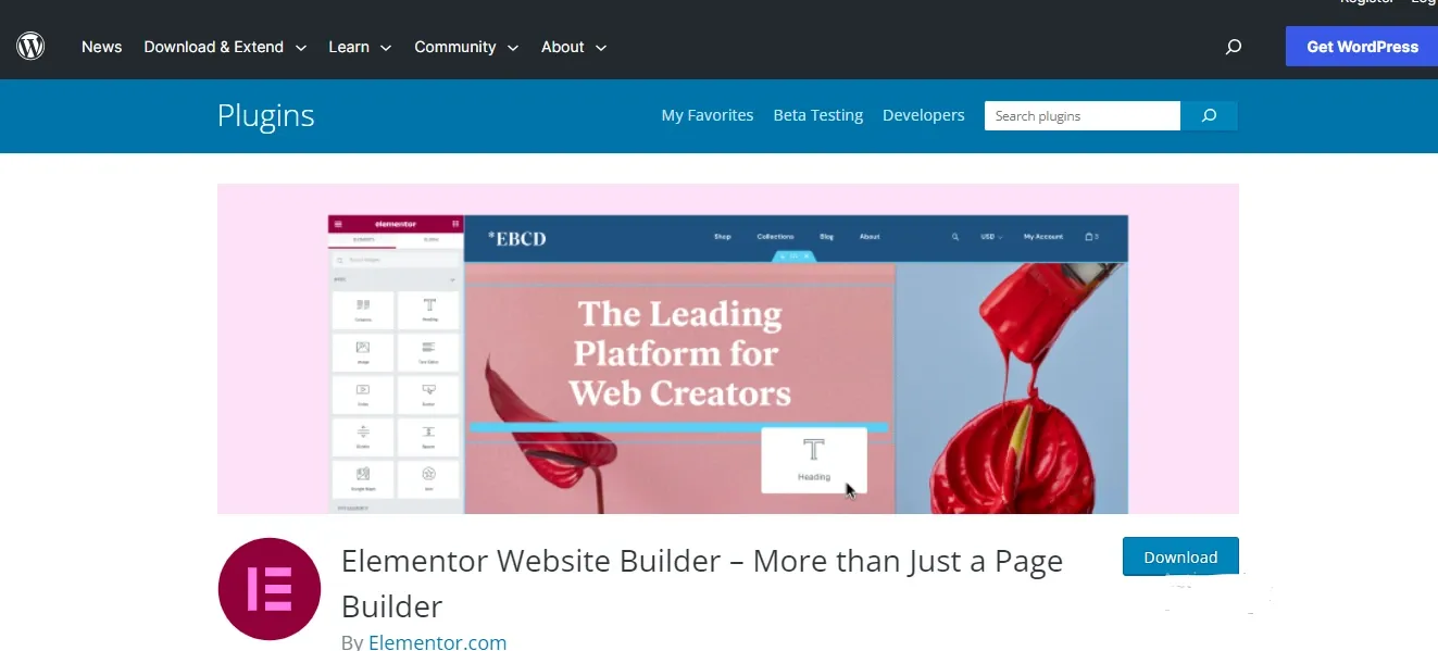 Elementor Website Builder 