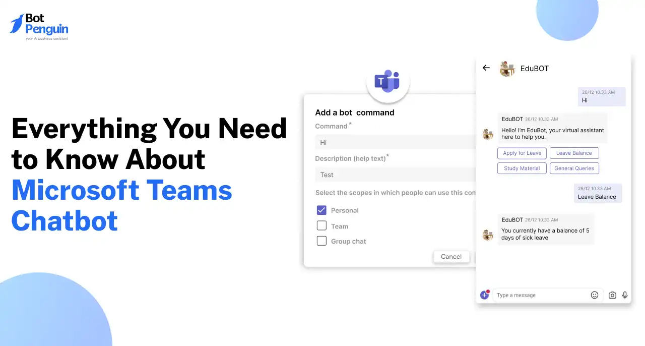 Everything You Need to Know About Microsoft Teams Chatbot