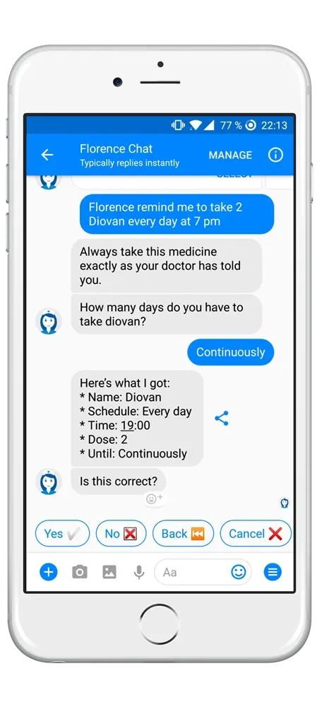 Florence Medical Chatbot