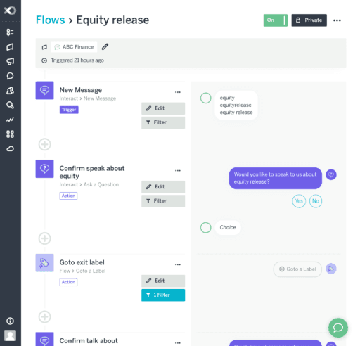 Flow XO Chatbot