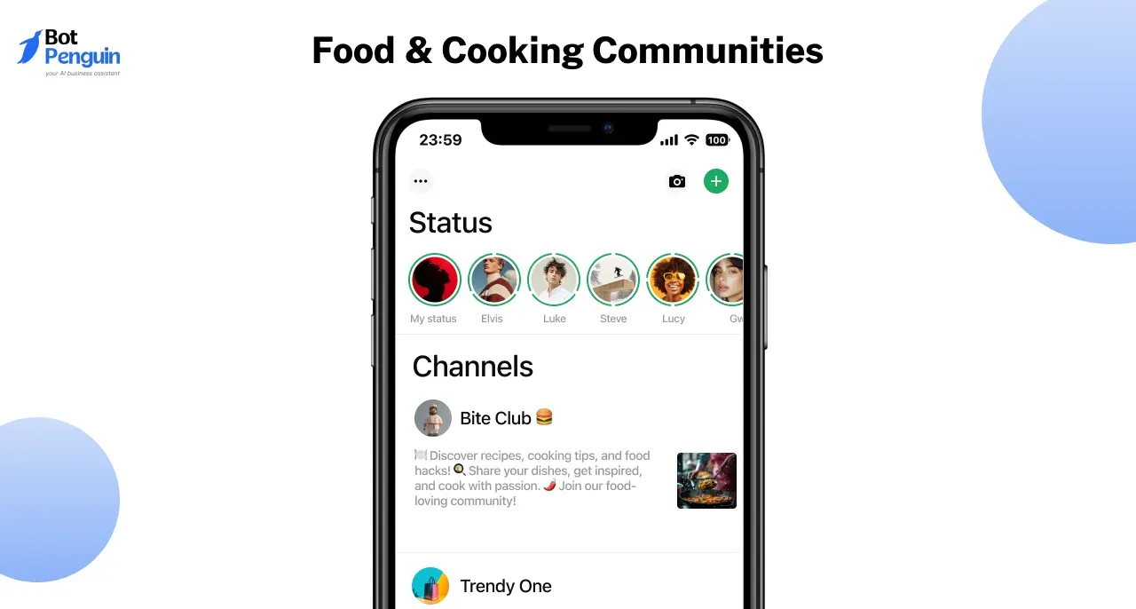 Food & Cooking Communities