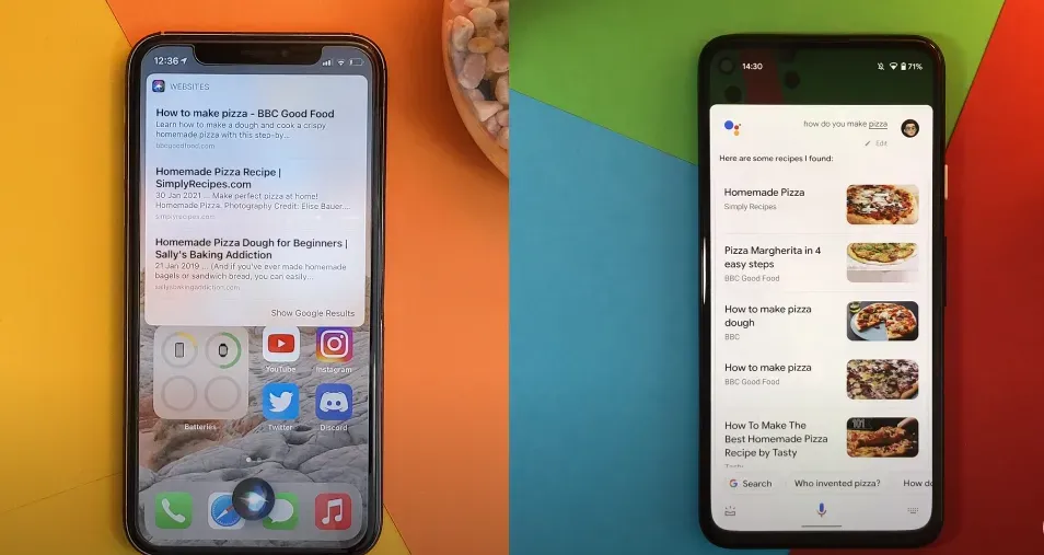 Comparing Google Assistant with Apple's Siri