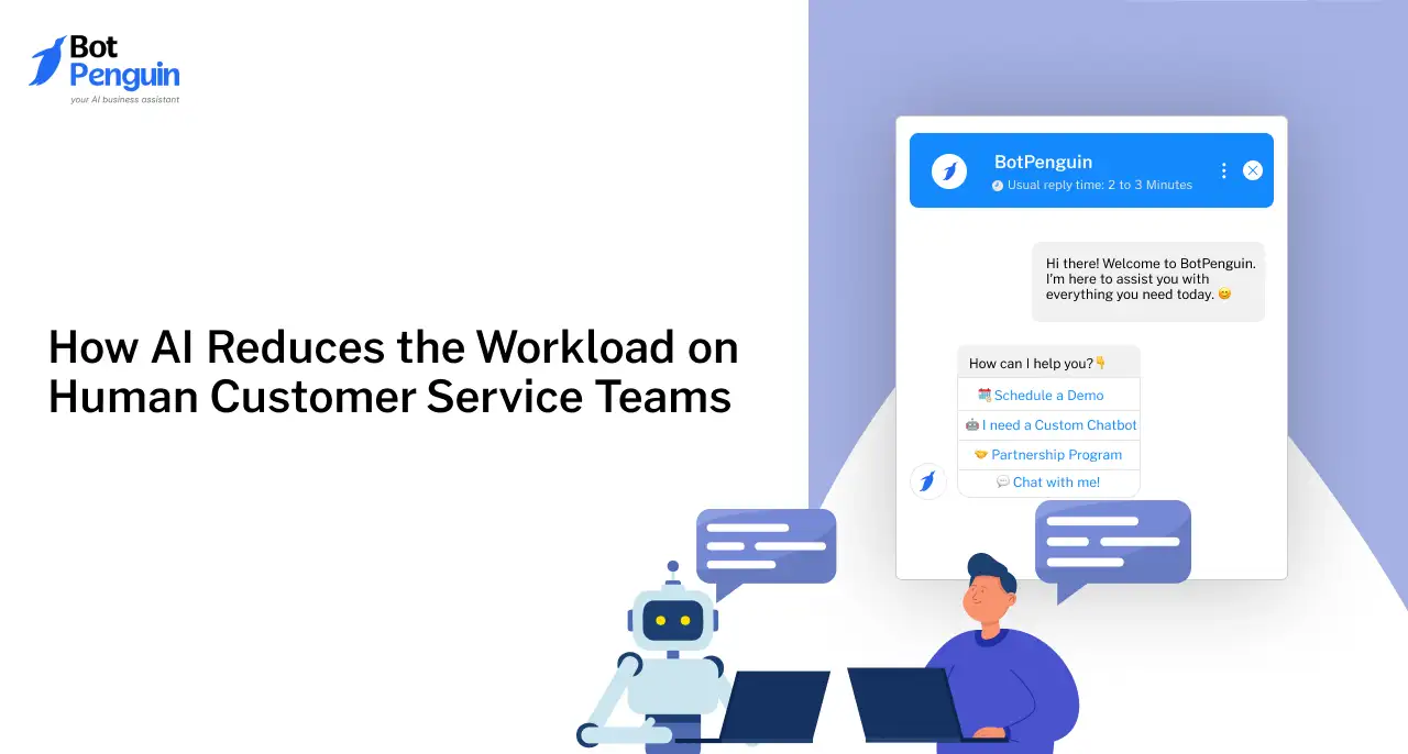 How AI Reduces the Workload on Human Customer Service Teams