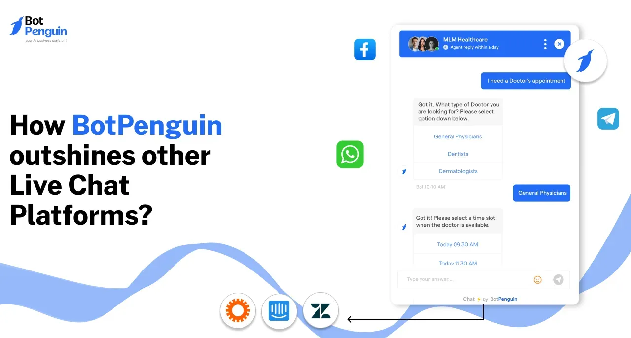 How BotPenguin outshines other Live Chat Platforms?