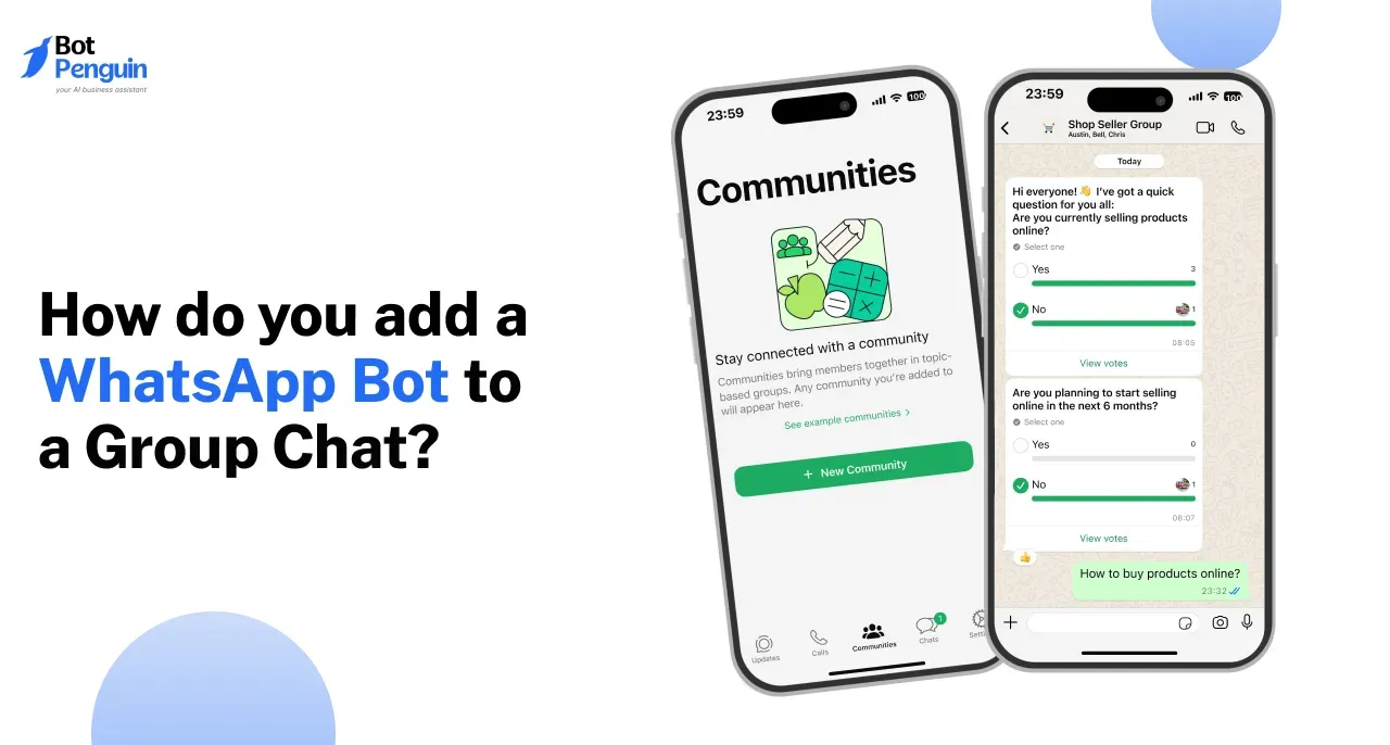 How do you add a WhatsApp Bot to a Group Chat?