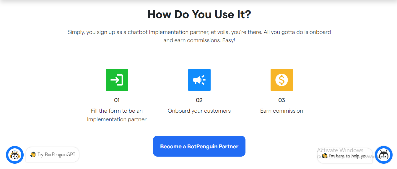 How to Get Started a Chatbot Implementation Partnership With BotPenguin
