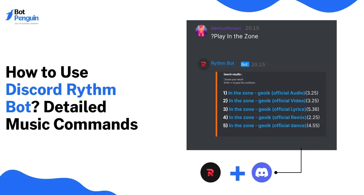 How to use Rythm Discord Bot?
