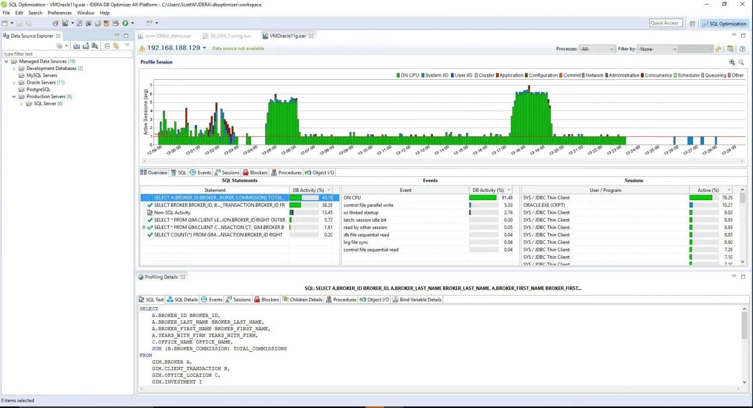 IDERA SQL Diagnostic Manager