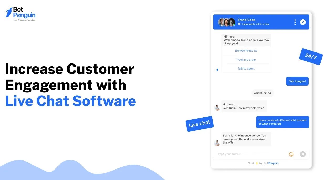 Increase Customer Engagement with Live Chat Software