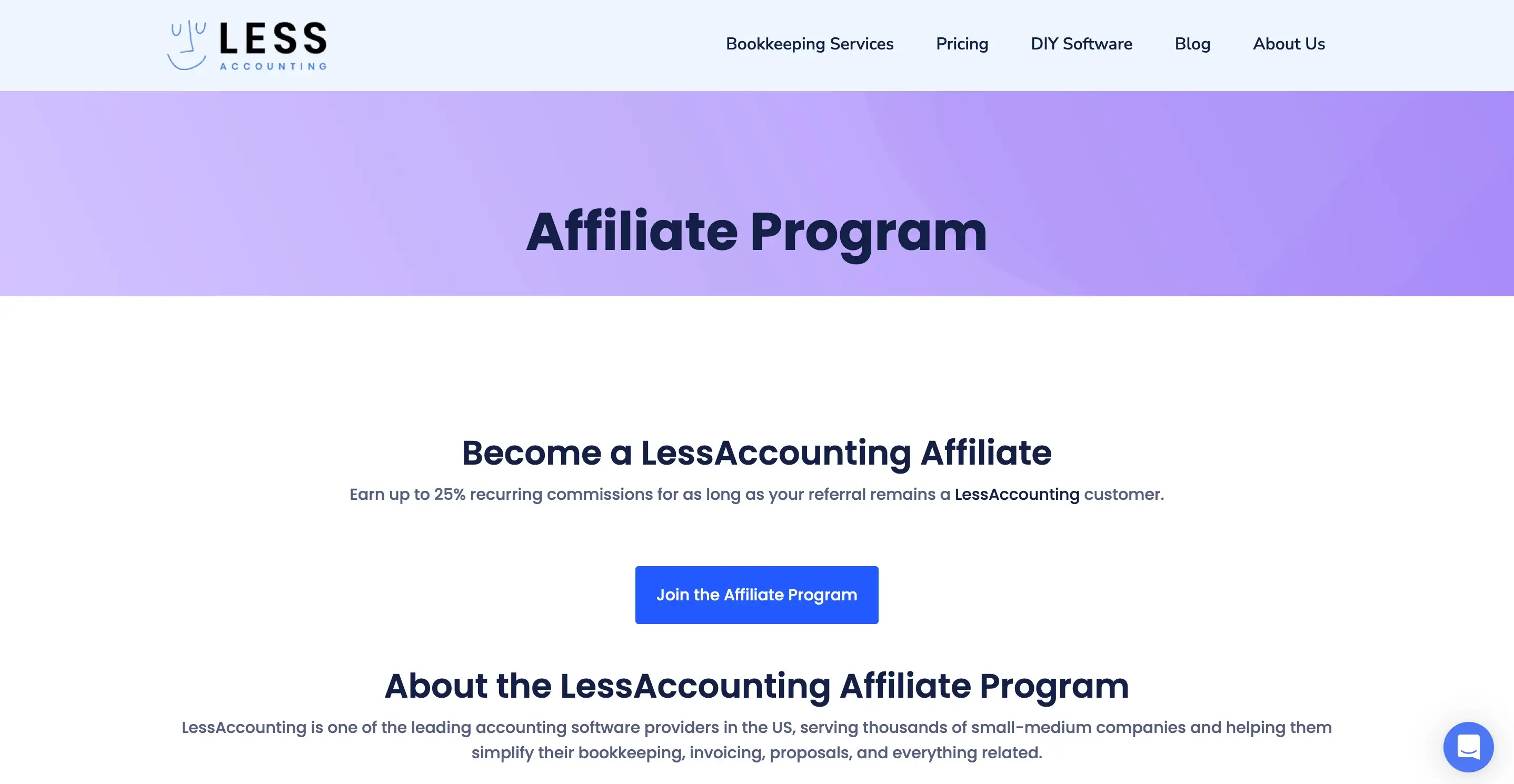 LessAccounting affiliate program
