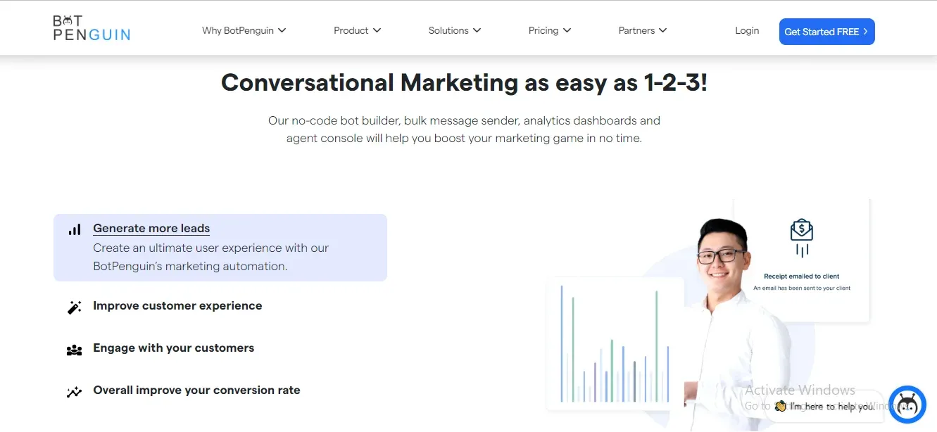 What is BotPenguin's Marketing Automation Chatbot?