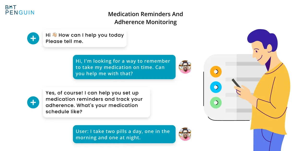 Medication reminders and adherence monitoring