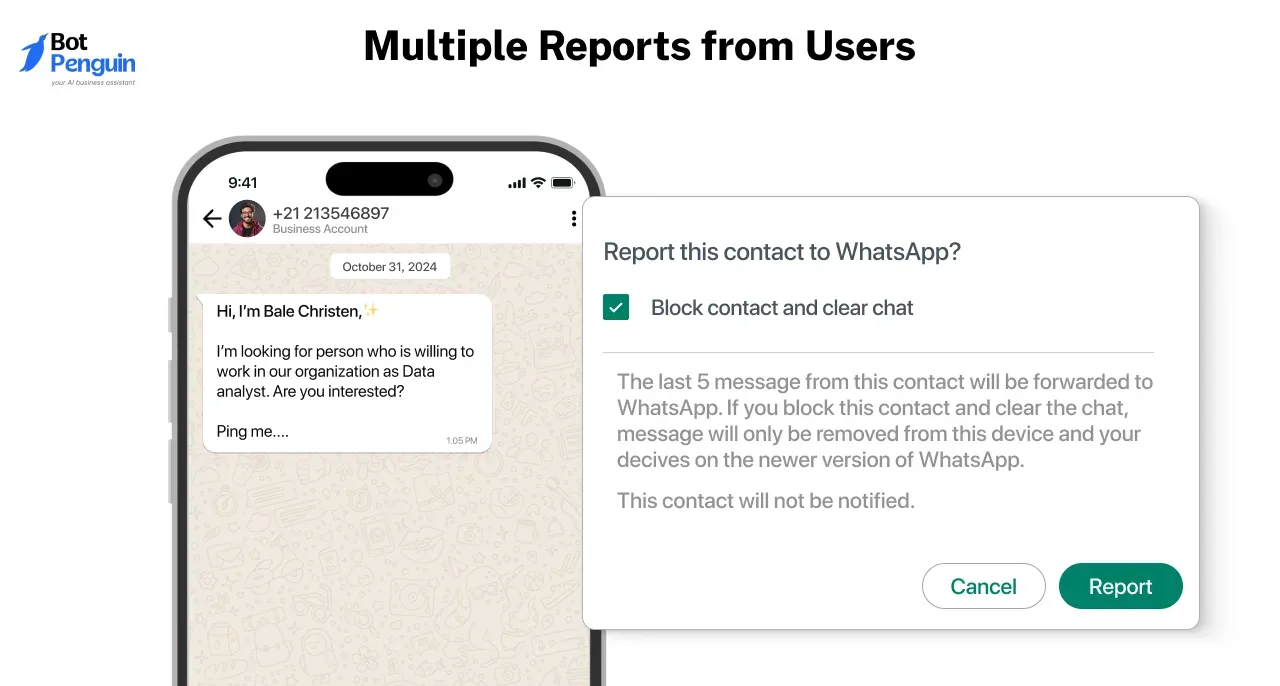 Multiple Reports from Users