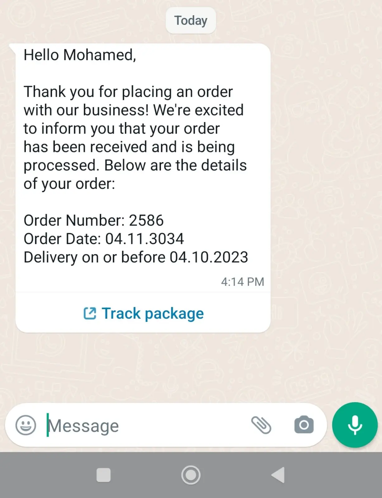 Streamlining Order Tracking and Notifications: WhatsApp Ecommerce