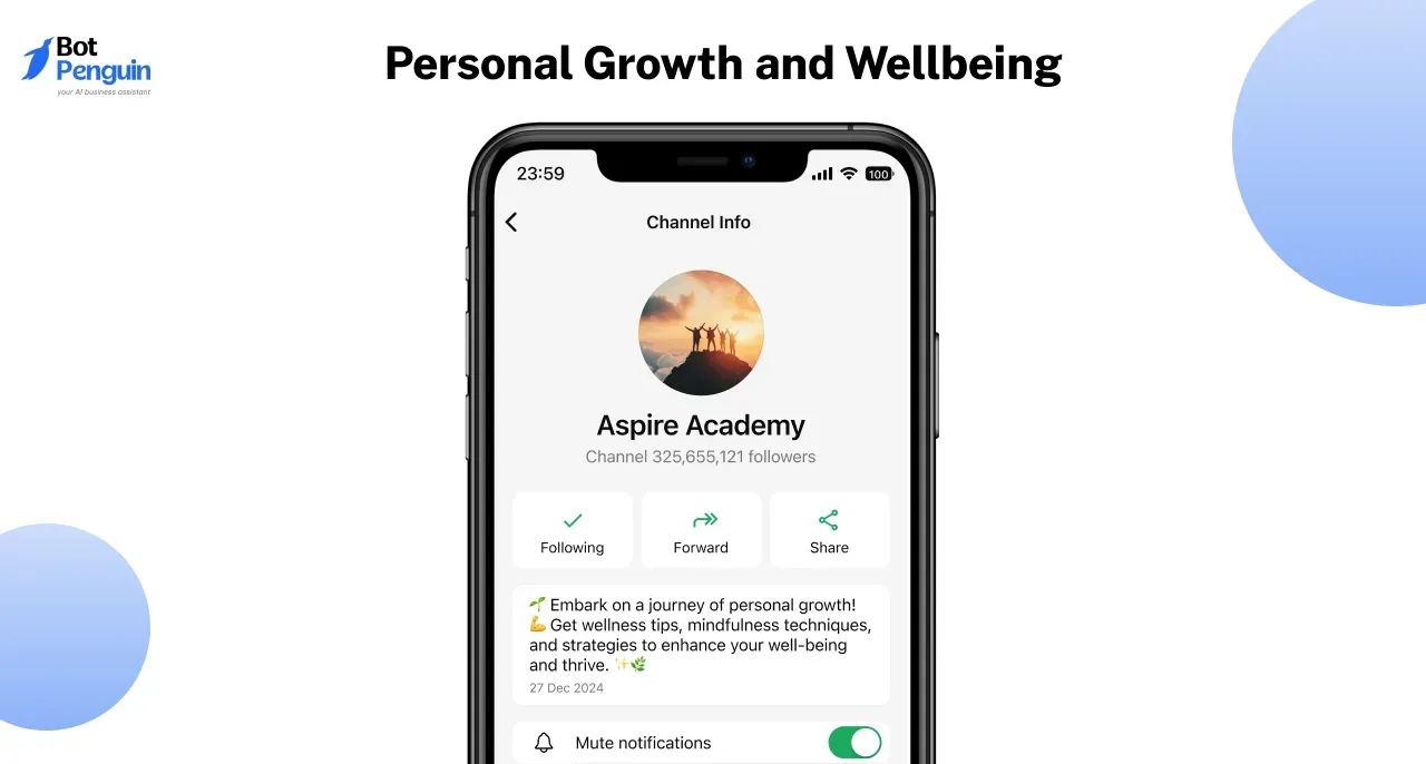 Personal Growth and Wellbeing