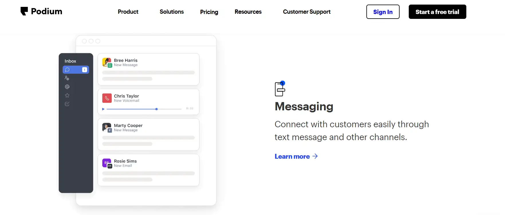 Organize Messages in One Place