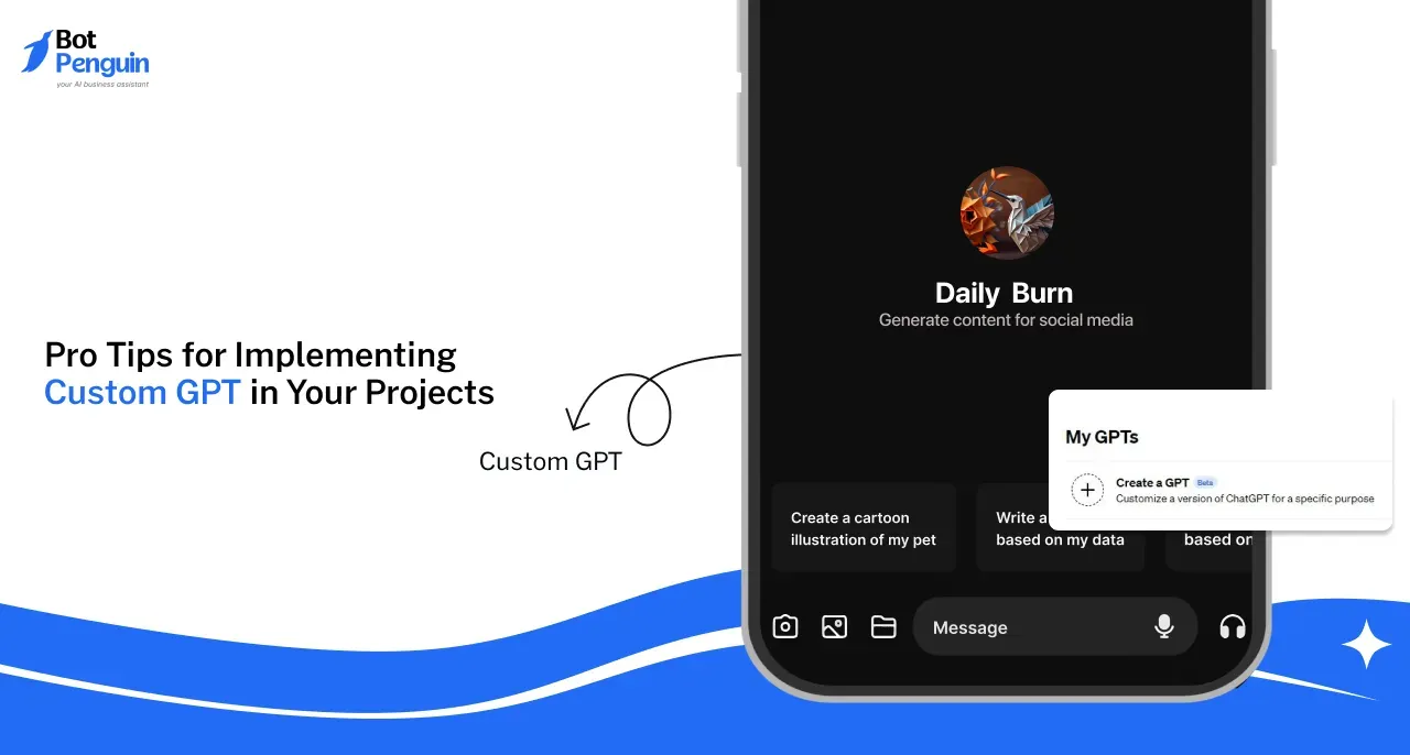 Pro Tips for Implementing Custom GPT in Your Projects