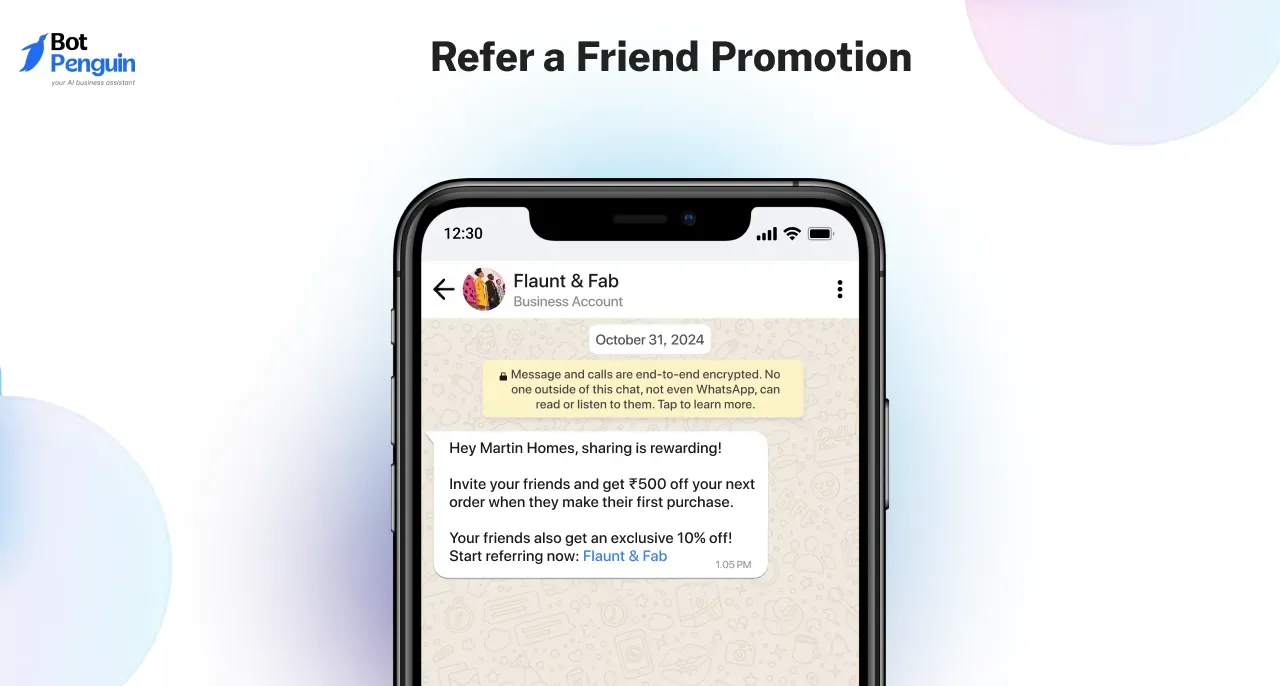 Refer a Friend Promotion