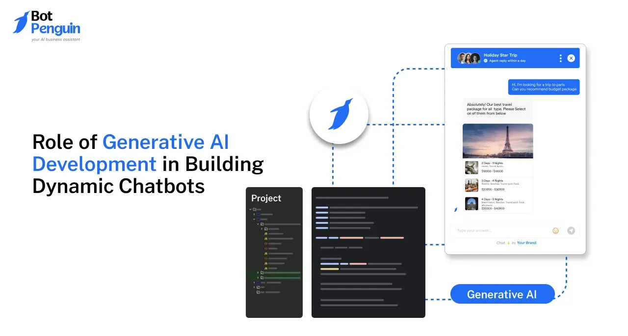 Role of Generative AI Development in Building Dynamic Chatbots