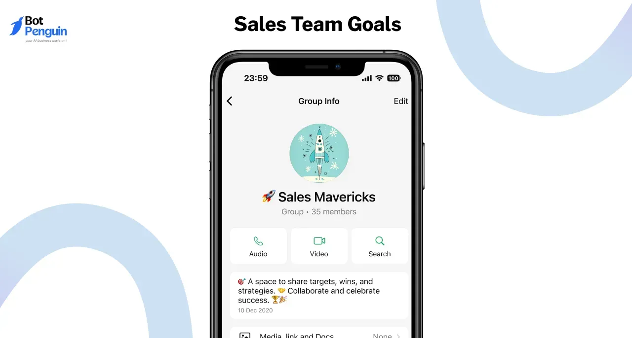 Sales Team Goals