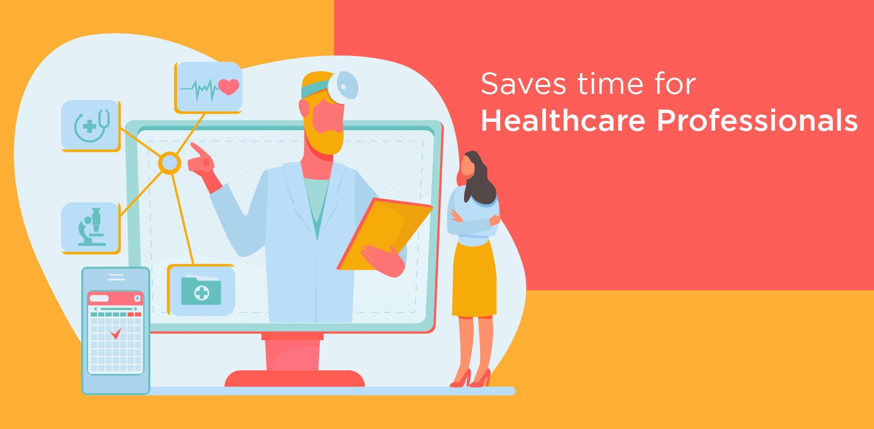 Saves time for healthcare professionals