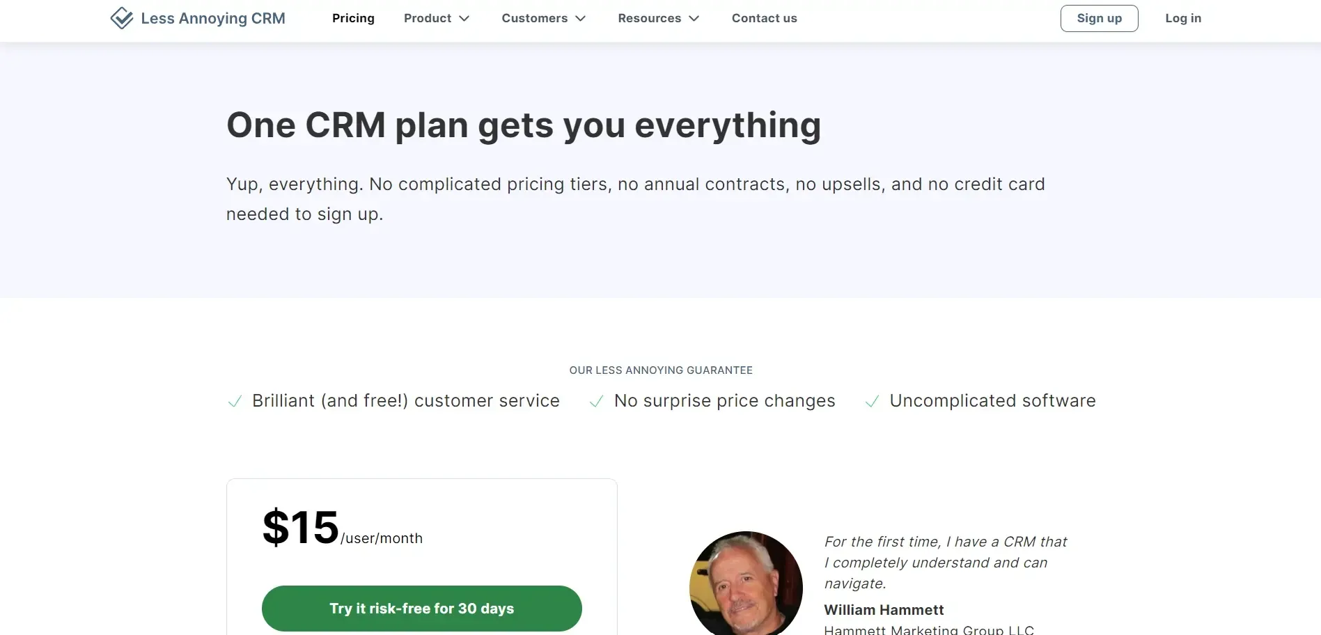 Less Annoying CRM Pricing