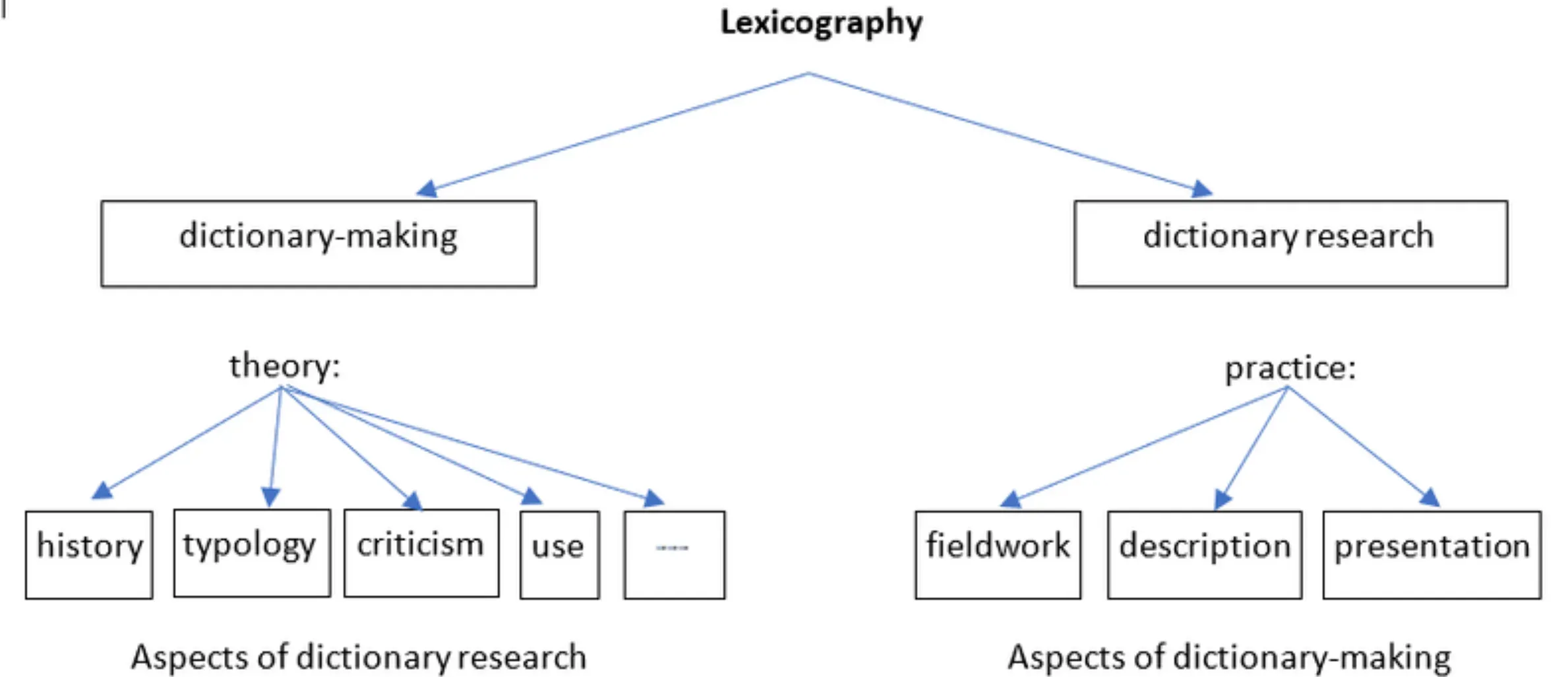 What is Lexicography?