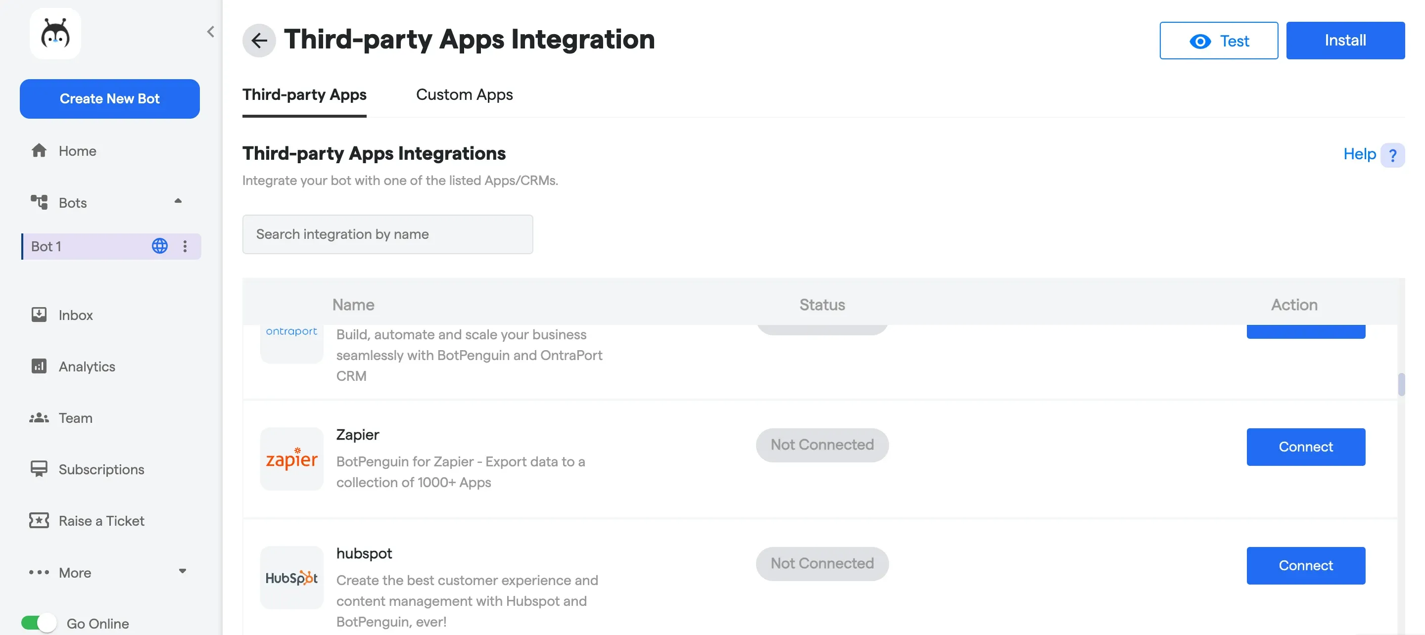 Creating a Zap in Zapier