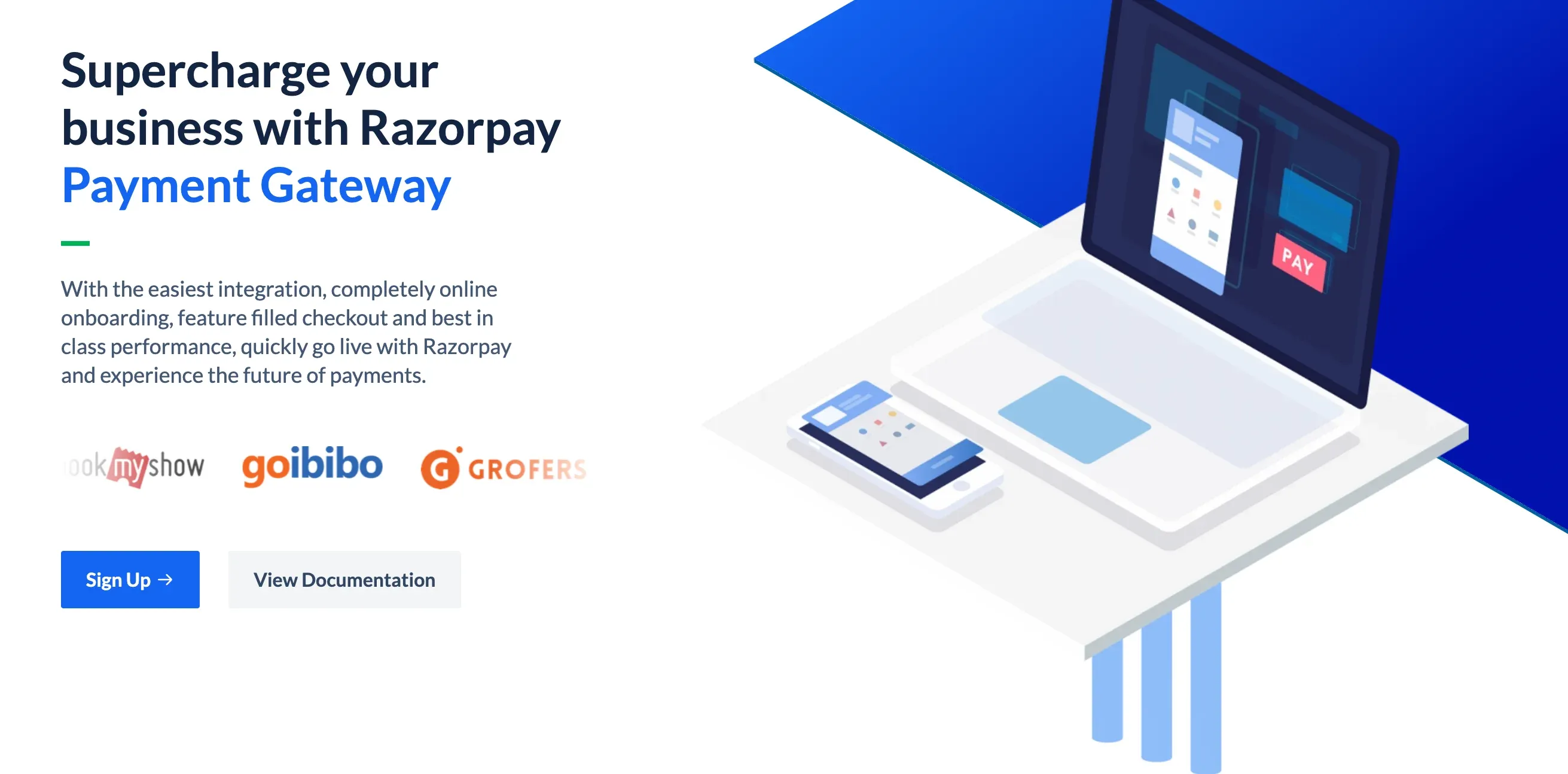 Integarting a payment gateway using razorpay