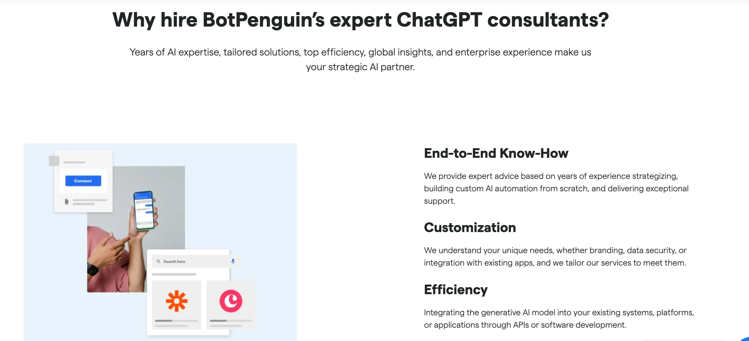 Why Choose BotPenguin's Expert ChatGPT Consultants?