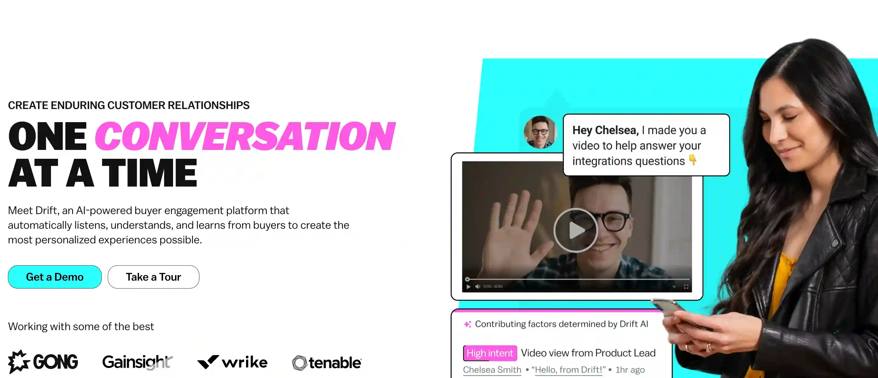 2. Drift: Revolutionize Lead Generation with Conversational Marketing