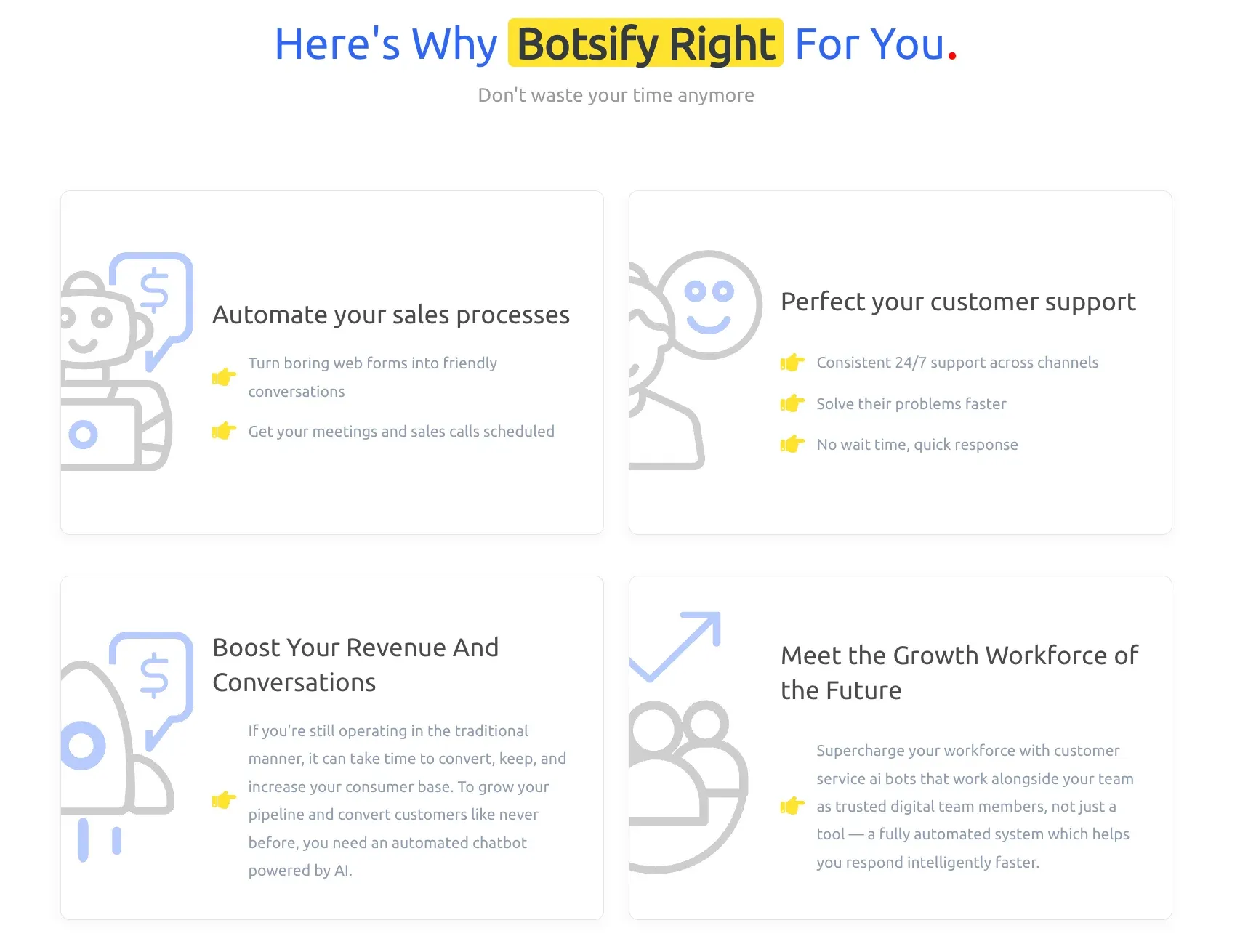 Top 10 Features of Botsify