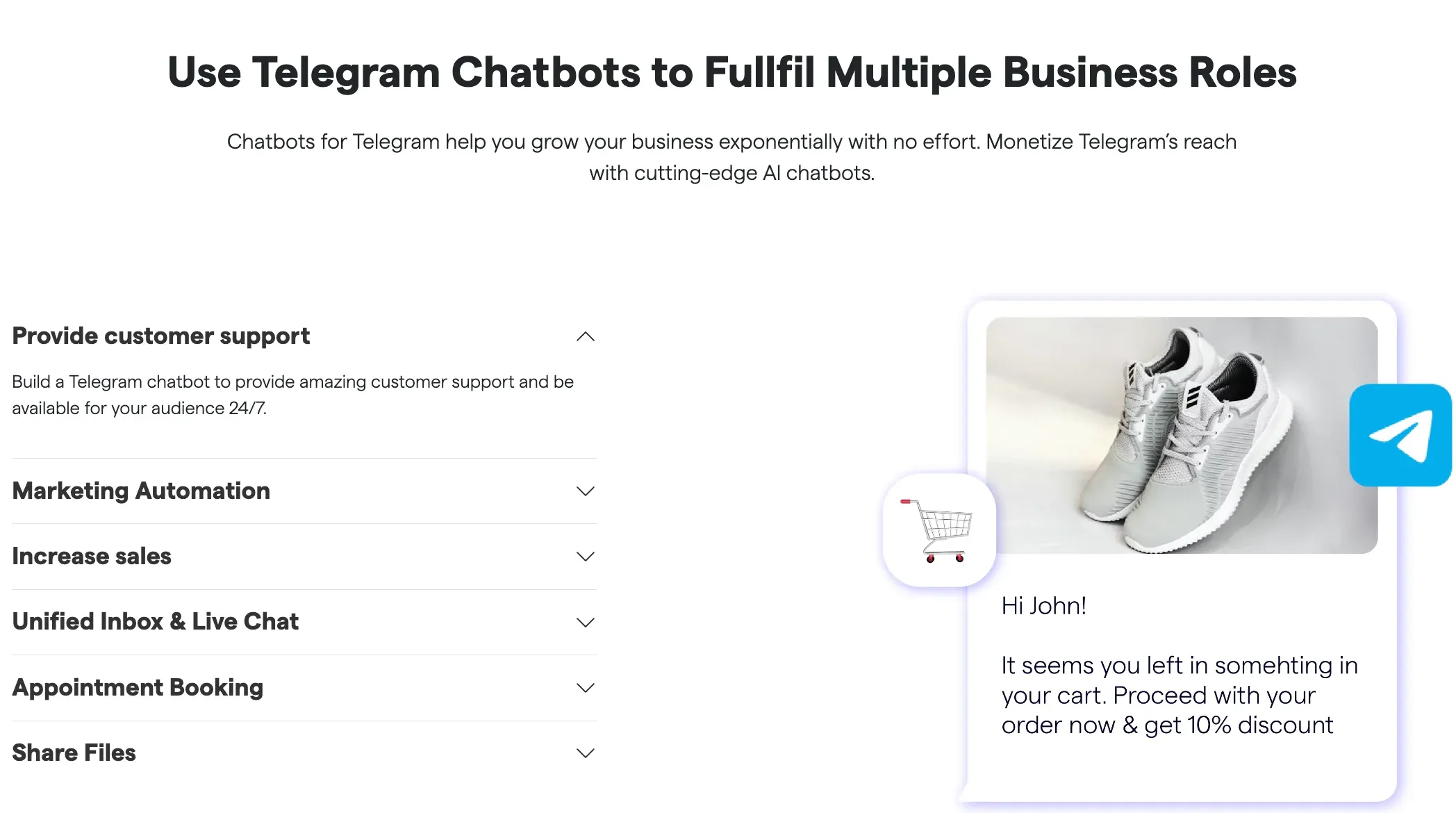 Telegram Bot can send timed messages