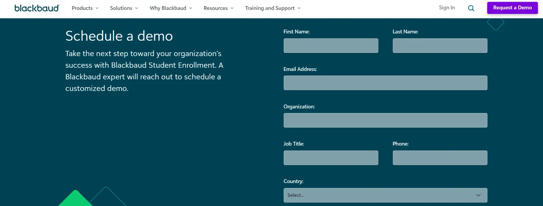 Blackbaud Student Enrollment Management