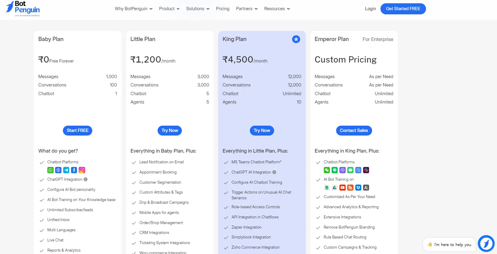 Pricing Details